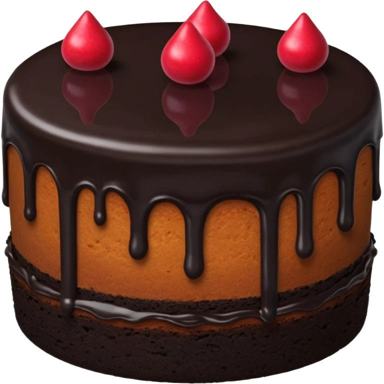 black cake  emoji