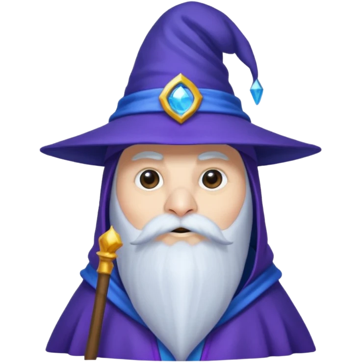 Penguin Wizard emoji