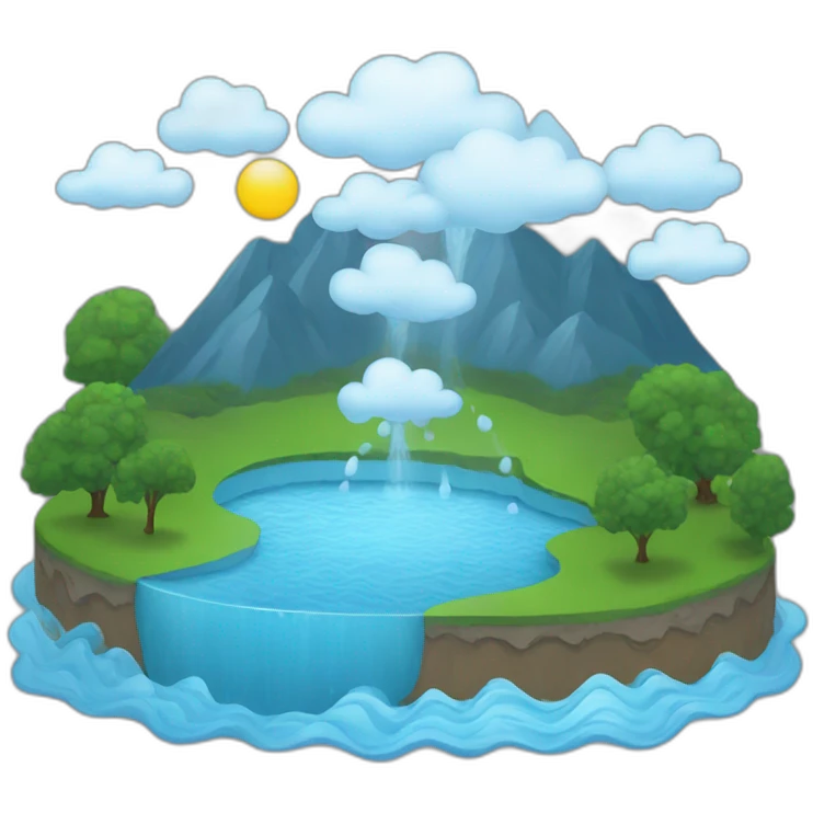 water cycle emoji