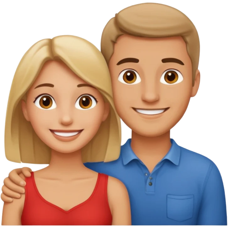 Couple in love emoji