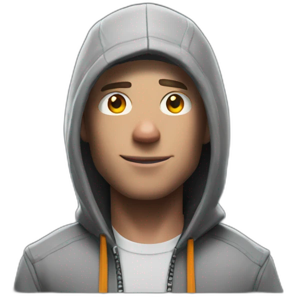 Eminem as a guy from fortnite emoji