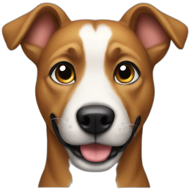 Dog "staff" emoji