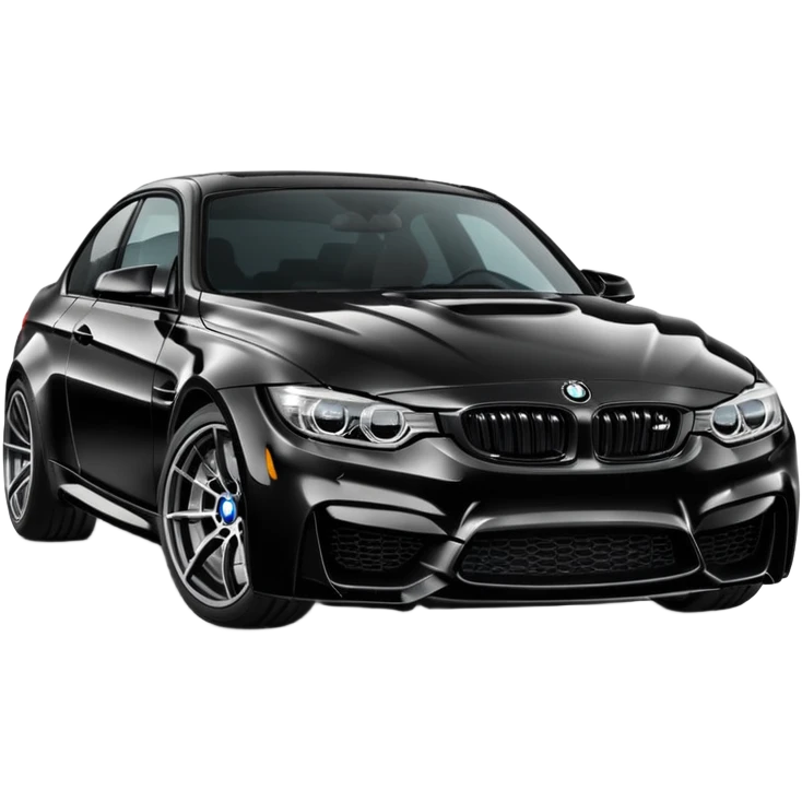 black bmw m3 emoji