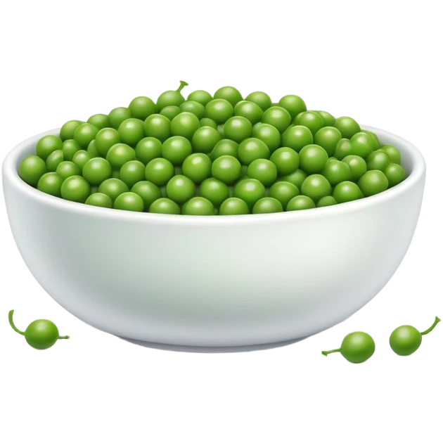 Bowl of peas
 emoji