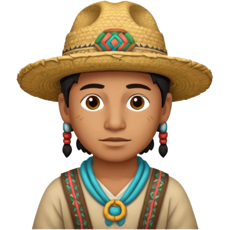 young mayan farmer emoji