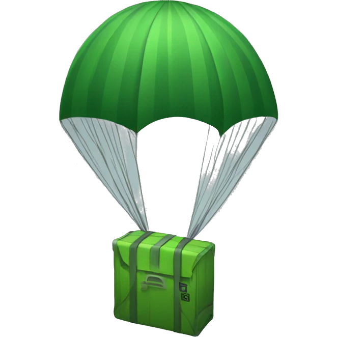 green airdrop emoji