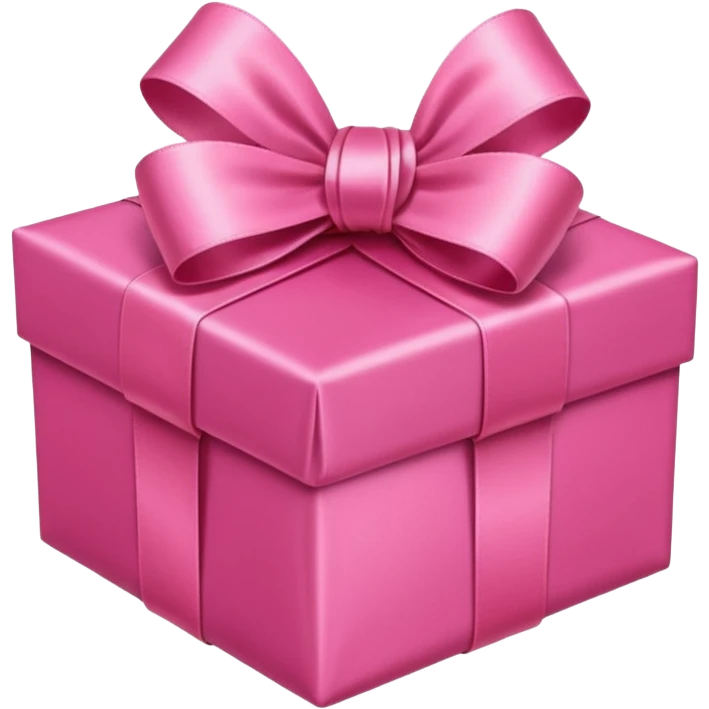 pink gift emoji