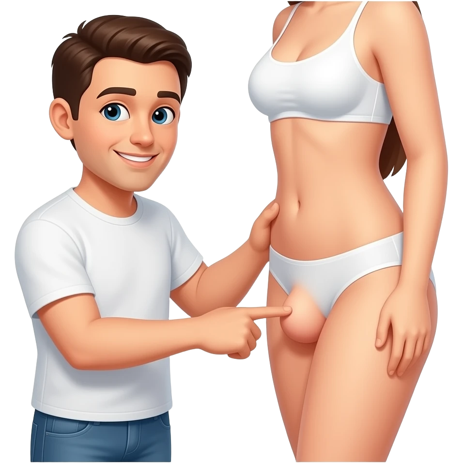 Man fingering a womans pussy emoji