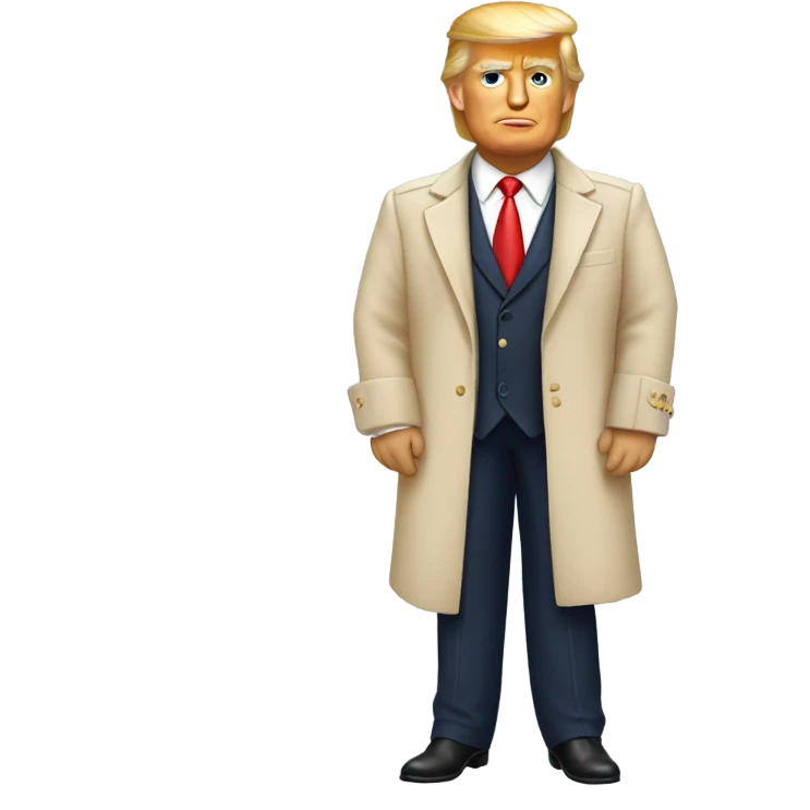 Donald trump in dress emoji