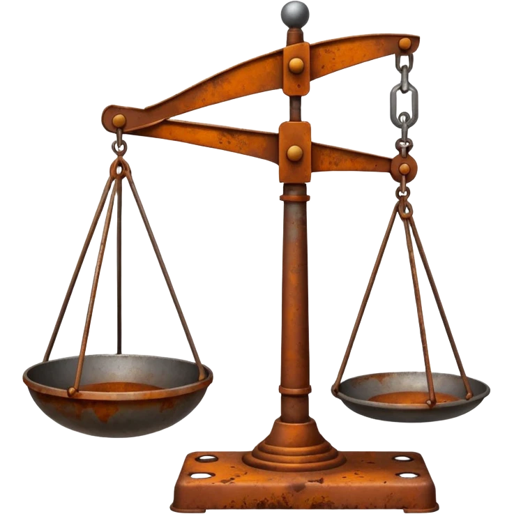 unbalanced scale emoji
