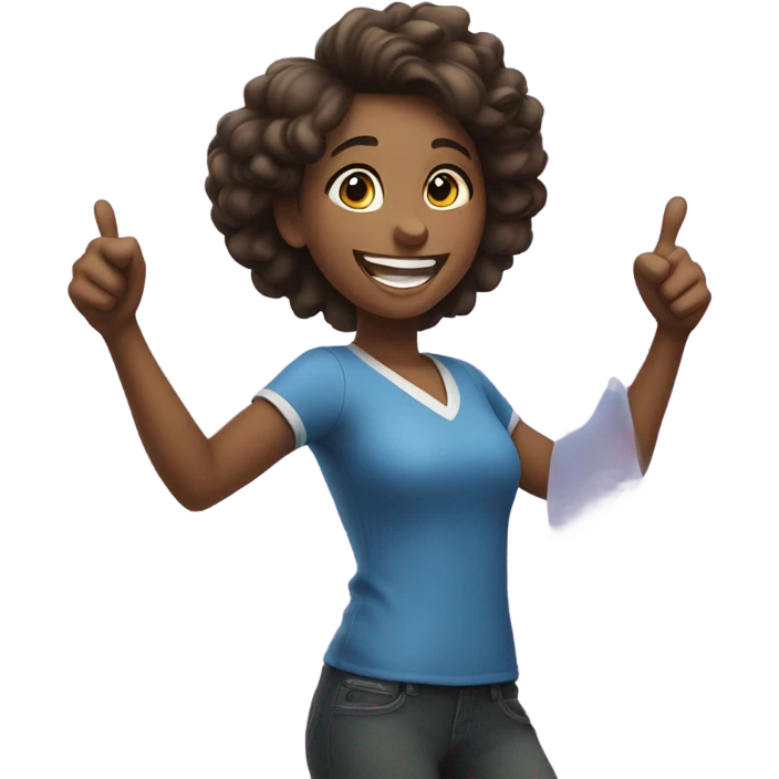  Girl Nailed it on the head emoji