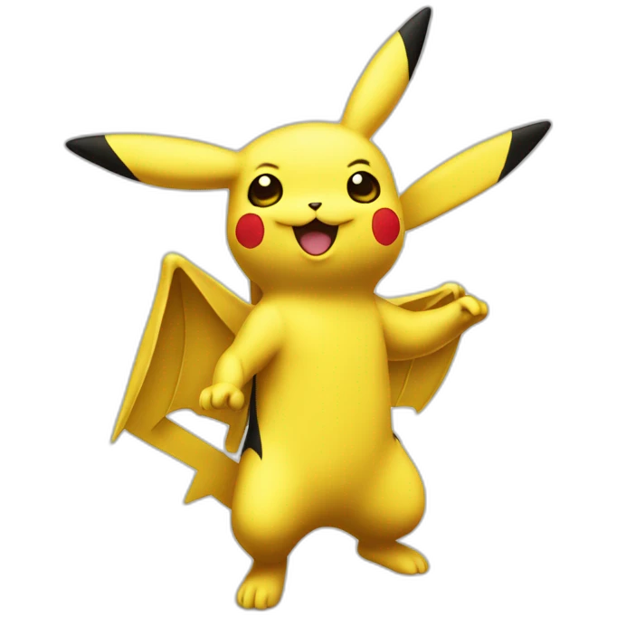 Pikachusamouraï emoji