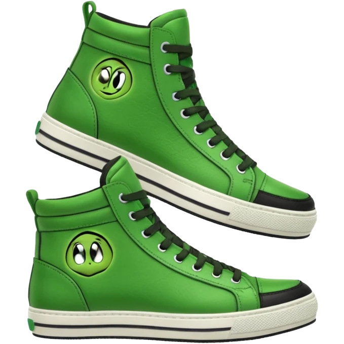 Elphaba sneakers emoji