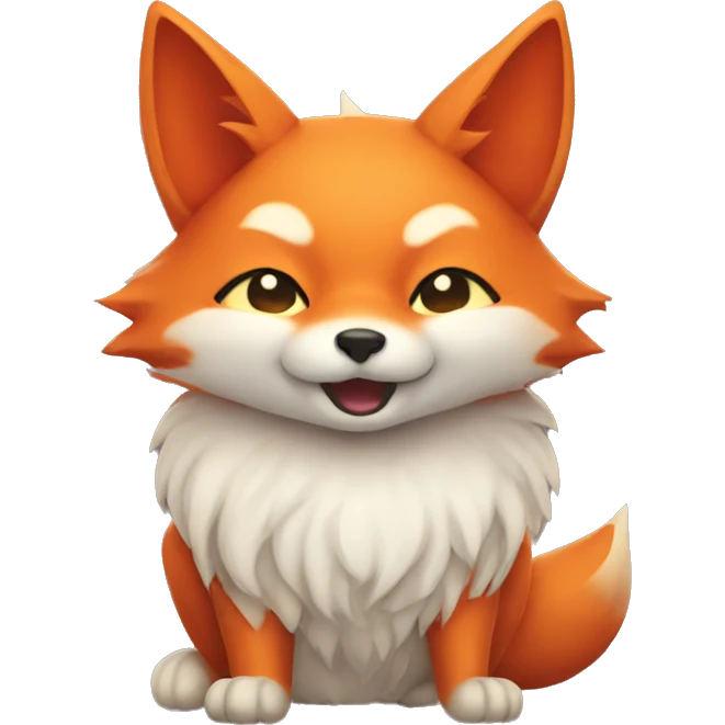 kitsune  cute fox emoji