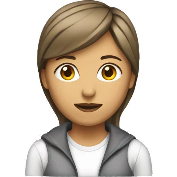 Mujer informatica emoji