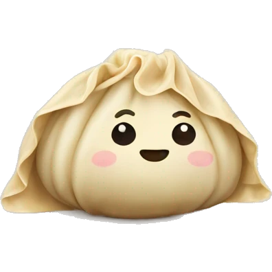 dumpling with love emoji