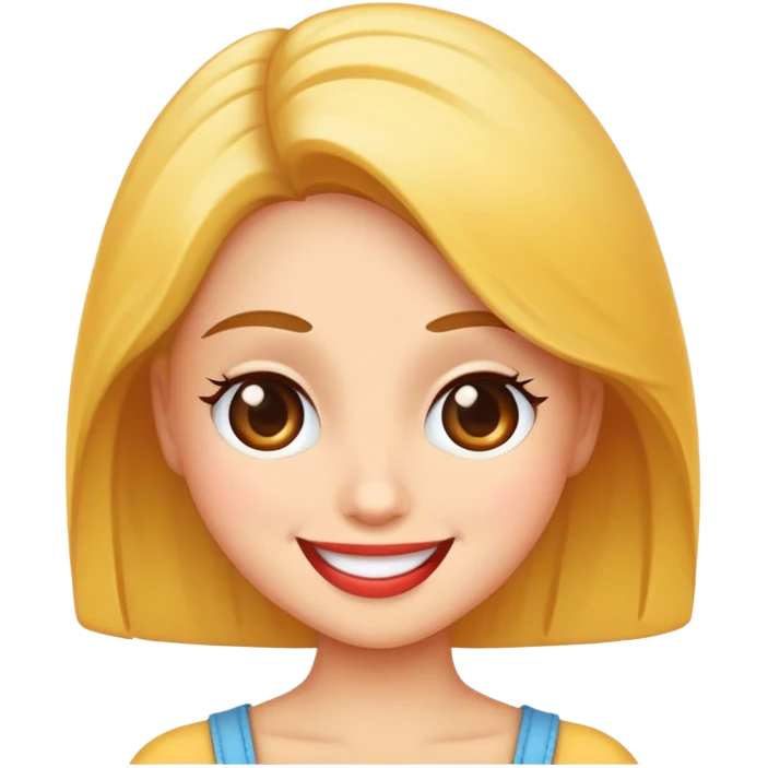 Flirty emoji