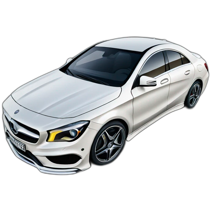 Mercedes CLA emoji