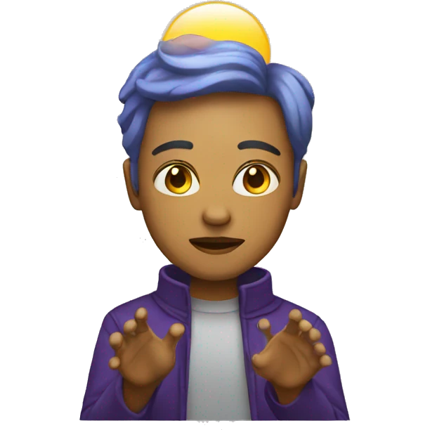 person with psychic powers emoji