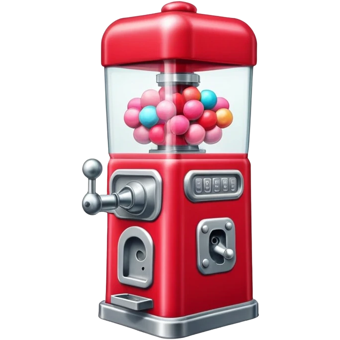 Bubblegum machine emoji