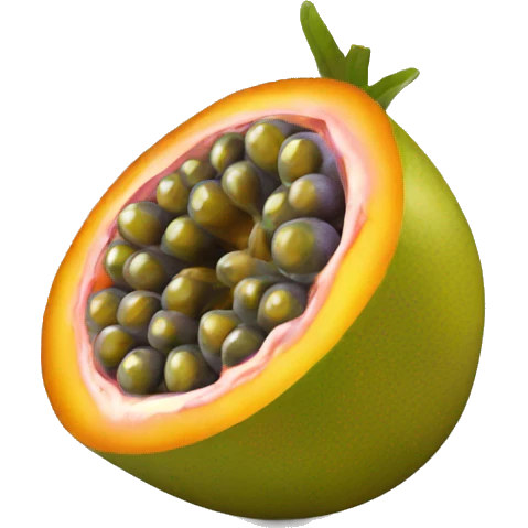 passion fruit emoji