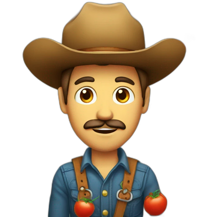 Tomate-vaquero emoji