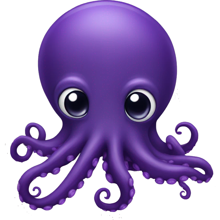 dark purple octopus emoji