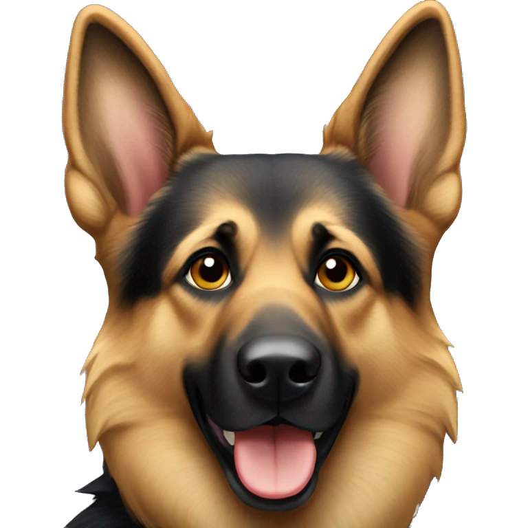 German Shepard  emoji