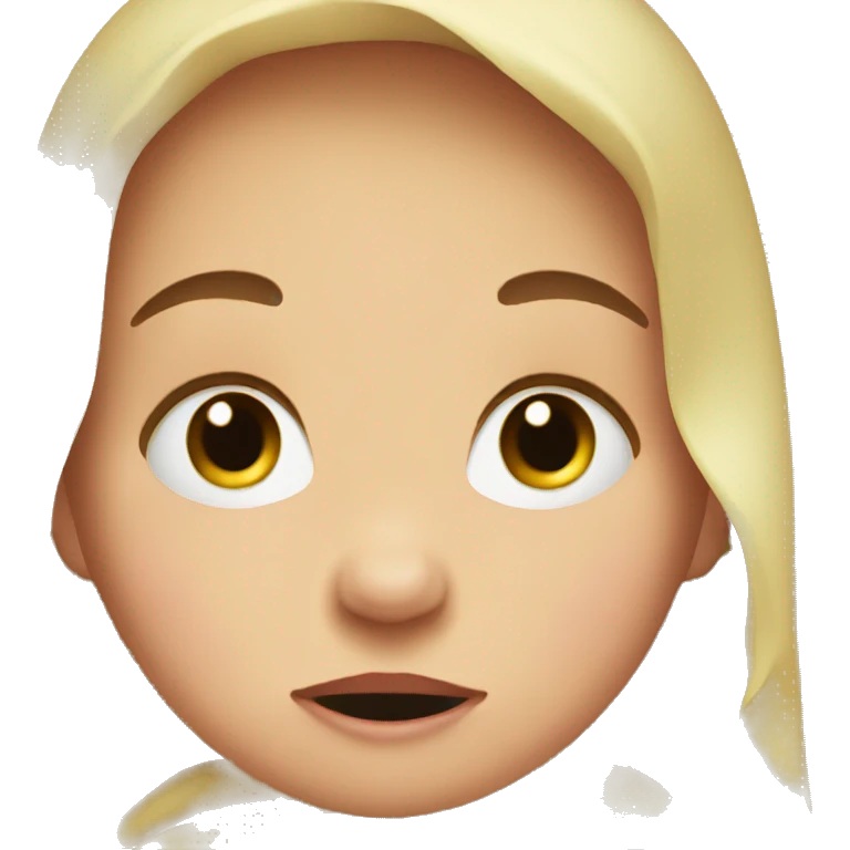 Baby cry emoji