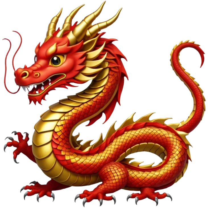 dragons chinois emoji