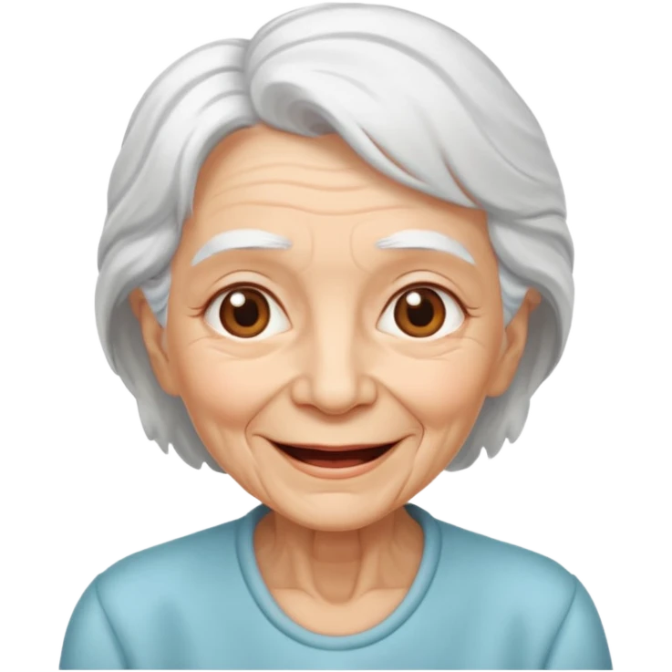 eldery woman  emoji
