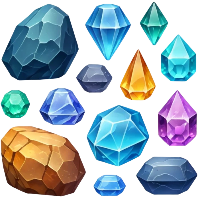 minerals emoji