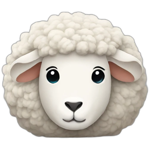 sheep-as-pillow emoji