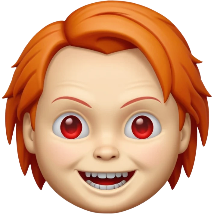 Un emojin de chuky emoji