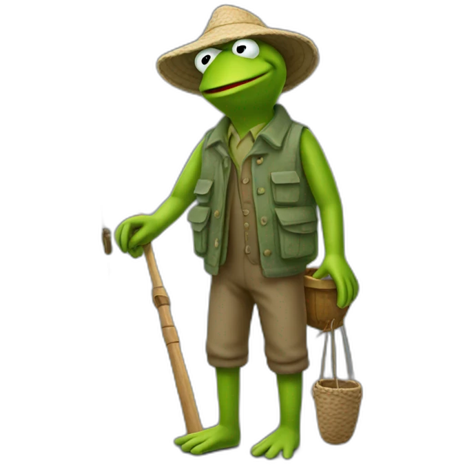 kermit fisherman emoji