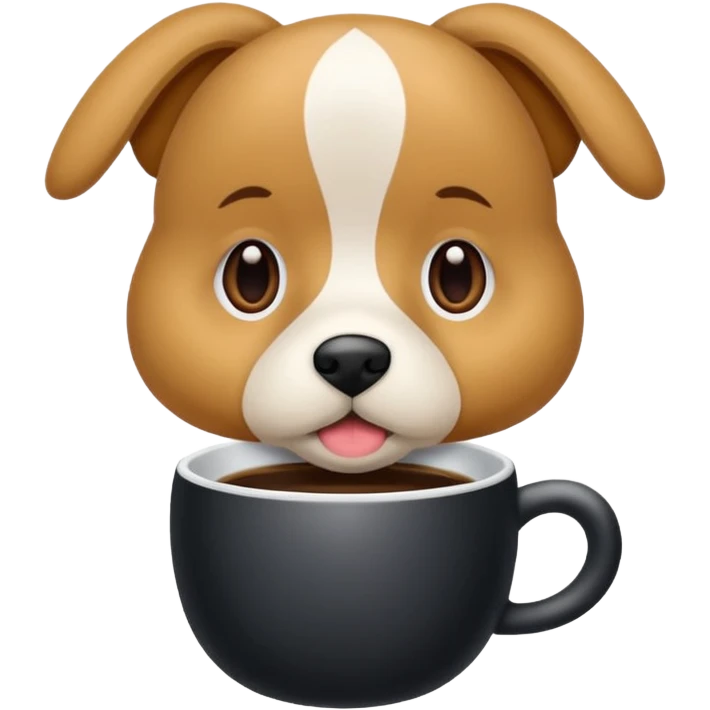 Polis üniforması giyen köpek emoji