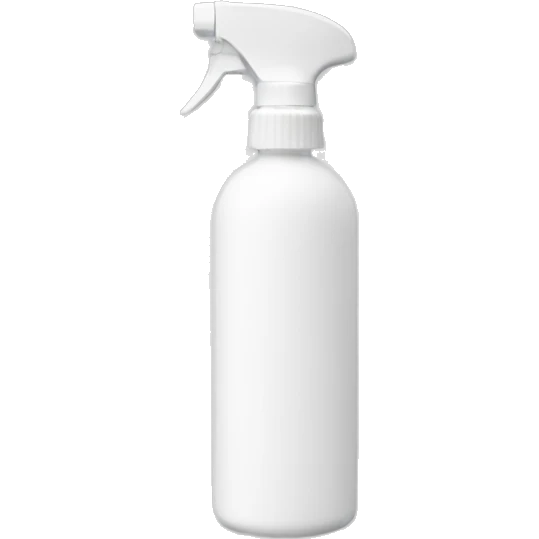 white spray bottle emoji