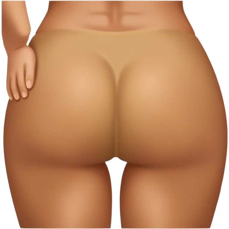 Naked butt  emoji