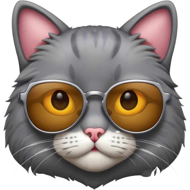 Cat wearing sunglasses emoji