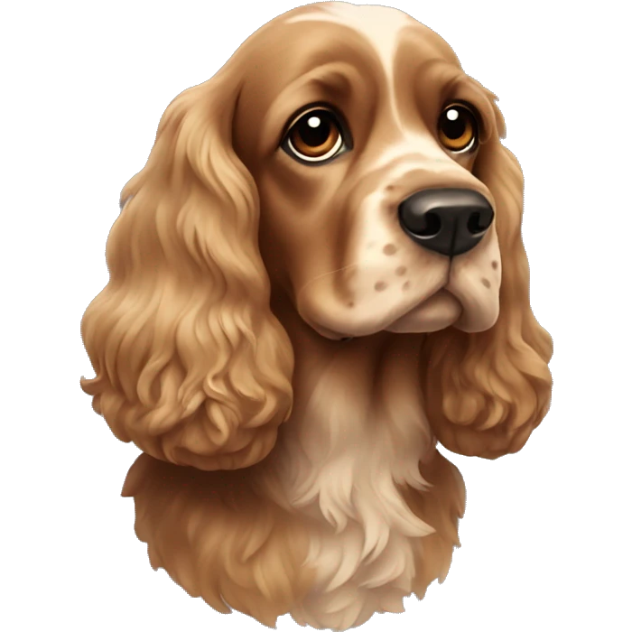 Cocker spaniel emoji