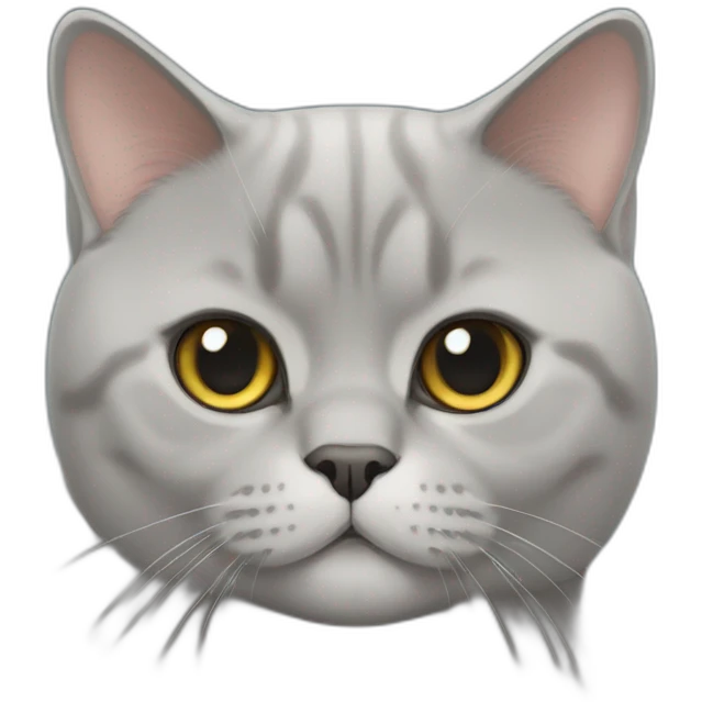 british shorthair cat emoji