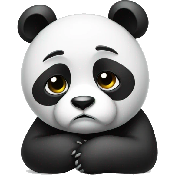 sad panda emoji