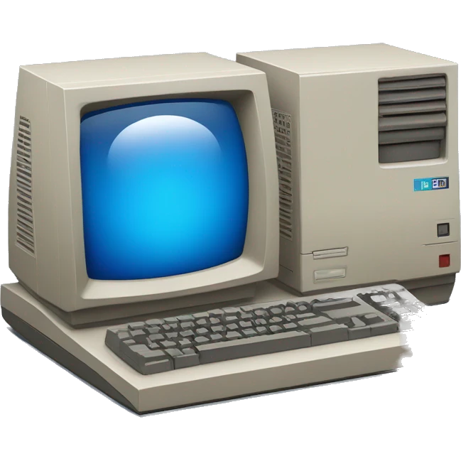 ibm pc 80'S emoji