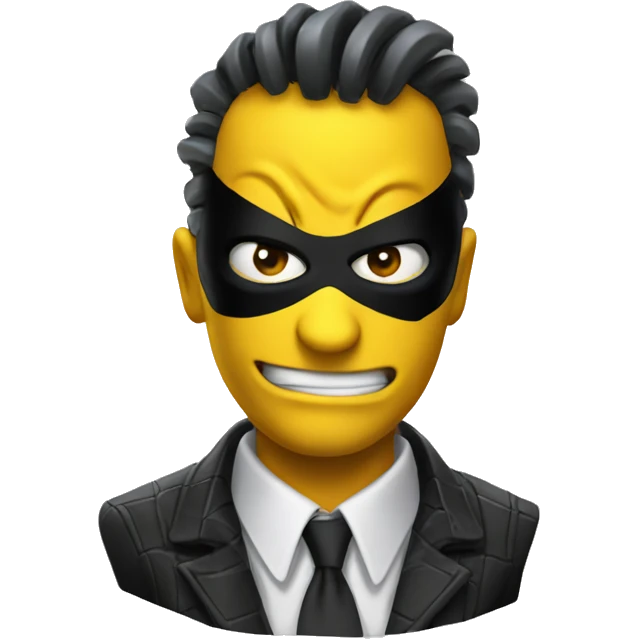 The Shocker from Spiderman emoji