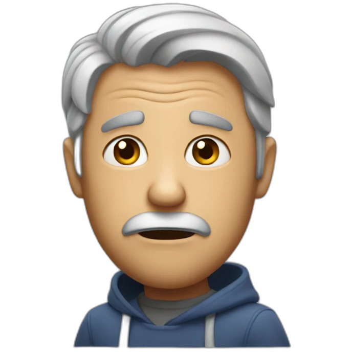 very shock man emoji