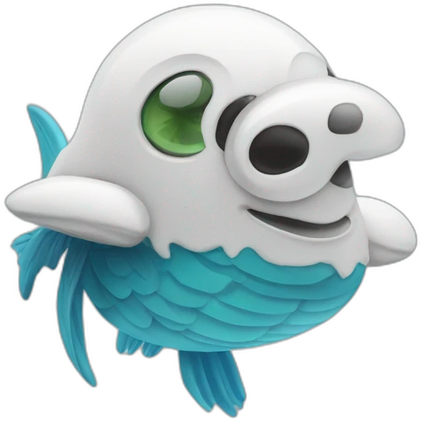 Raumschiff mit coolen Flügeln emoji