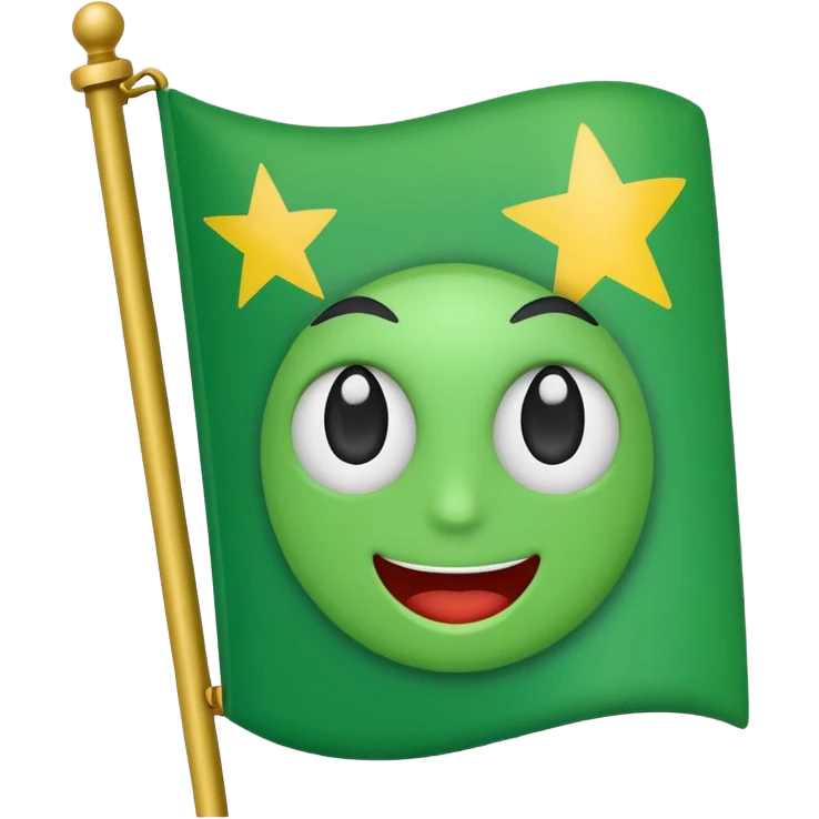 bandiera verde emoji