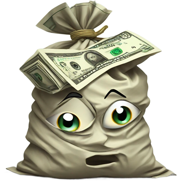 scared money emoji