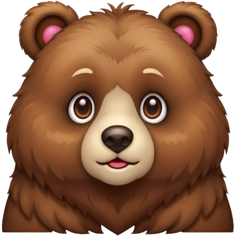 Oso con ojos de corazon emoji