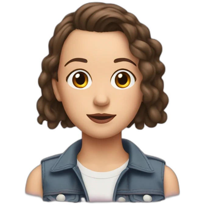 Millie Bobby Brown emoji